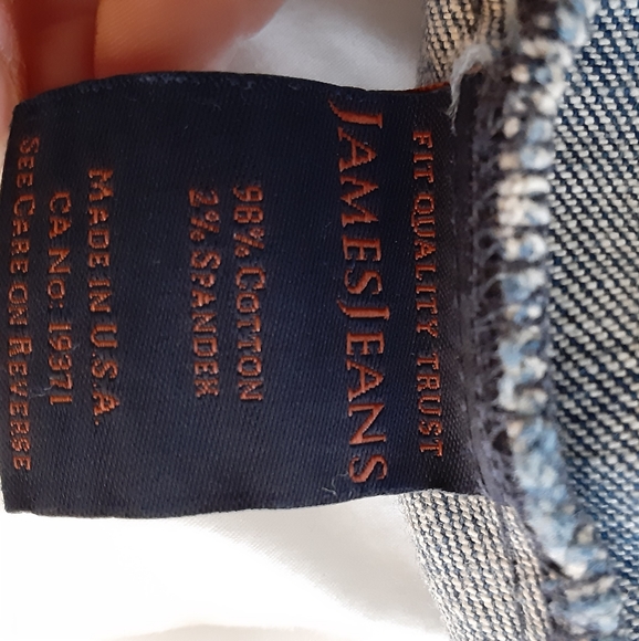 James Jean's denim/jean vest - Picture 3 of 5